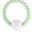 Rattle Ring - Mint/White - 100% Food Grade Silicone - Fast and Easy to Clean! Rattle Ring - Mint/White - 100% Food Grade Silicone - Fast and Easy to Clean!