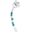 Universal Dummy Clip - Comet Turquoise - 100% Food Grade Silicone and Breakaway Clasp! Universal Dummy Clip - Comet Turquoise - 100% Food Grade Silicone and Breakaway Clasp!