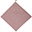Hooded Baby Towel 80x80 cm, Dusty Pink - 100% organic cotton gauze waffle