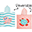 2-in-1 Baby Cover Up, Turtle+Pink Octopus - 61 x 61 cm 2-in-1 Baby Cover Up, Turtle+Pink Octopus - 61 x 61 cm