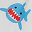 Baby Cover Up UPF 50+, Sherman the Shark Baby Cover Up UPF 50+, Sherman the Shark