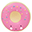 Moneybox, Donut - Pink