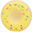 Moneybox, Donut - Yellow