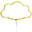 LED Neon Light, Cloud - Yellow
