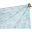 Play Pad "Petals", Azure -100x137 cm - organic cotton