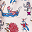 Baby Placemat - Venice Collection, Saffron/Party - 100% cotton Baby Placemat - Venice Collection, Saffron/Party - 100% cotton