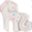 Fairytales Cotton Candy Unicorn - Natural Rubber and Organic Cotton