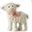 Lamb Lila, Pink - Natural Rubber and Organic Cotton Lamb Lila, Pink - Natural Rubber and Organic Cotton