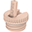 Cap with Spout, Peach - Suitable for all Blafre bottles! Cap with Spout, Peach - Suitable for all Blafre bottles!