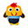 Kids Backpack 1-3 years, Richi Rooster - Eco-friendly and playful!