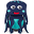 Kids Backpack 1-3 years, Oliver Octopus - Eco-friendly and playful!
