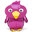 Kids Backpack 1-3 years, Piet Parrot - Eco-friendly and playful!