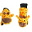 Fleece Puppet Mittens Giraffe, 2-6 years Fleece Puppet Mittens Giraffe, 2-6 years