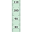 Kids Grow Chart Removable Sticker, Mint - From 20 up to 150 cm Kids Grow Chart Removable Sticker, Mint - From 20 up to 150 cm