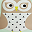 Reusable Snack Bag, Mint Owl - 2 Pieces Reusable Snack Bag, Mint Owl - 2 Pieces