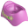 Biodegradable Potty, eKing - Purple