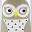 Water Bottle with Spout - Owl - 350 ml - BPA e phthalate free Water Bottle with Spout - Owl - 350 ml - BPA e phthalate free