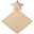 Lovely Star Doudou, Pale Peach - Organic cotton