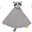 Baby Comforter, Mr Racoon - Blanket, Animal Toy and Dummy Clip!
