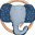 Rattle for Babies, Mrs Elephant Rattle for Babies, Mrs Elephant