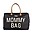 Mommy Bag Diaper Bag - 55x30x40 cm - Black and Gold - Includes foldable changing mat!