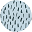 Hooded Terry Poncho, Blue Meadow - 2-4 years Hooded Terry Poncho, Blue Meadow - 2-4 years