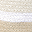 Mini Cotton Basket Tricolor, Ivory - Hand-made (15x15 cm)
