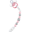 Universal Dummy Clip - Geo Pink/Grey - 100% Food Grade Silicone and Breakaway Clasp! Universal Dummy Clip - Geo Pink/Grey - 100% Food Grade Silicone and Breakaway Clasp!