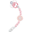 Universal Dummy Clip - Petal Pink - 100% Food Grade Silicone and Breakaway Clasp!