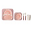 Ninni Serving Set, Rose Rainbow - Bamboo Ninni Serving Set, Rose Rainbow - Bamboo