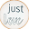 Embroidery Hoop Kit Just Love - 22 cm