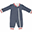 Cottage Playsuit, Lake Blue - 100% Organic Cotton Cottage Playsuit, Lake Blue - 100% Organic Cotton