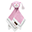 Doudou Cottage Collection, Sunset Pink Bunny - 100% Organic Cotton Doudou Cottage Collection, Sunset Pink Bunny - 100% Organic Cotton