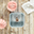 Bola with Silver Chain Pregnancy Necklace in Rose Gold Pleated