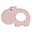 Hippo Teether, Zoo - 100% Natural Rubber Hippo Teether, Zoo - 100% Natural Rubber