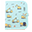 Doodle Mat 2in1 "Draw and Eat", Construction - Includes 4 Butterstix