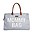 Mommy Bag Diaper Bag - 55 x 30 x 40 cm - Grey Off White - Includes foldable changing mat! Mommy Bag Diaper Bag - 55 x 30 x 40 cm - Grey Off White - Includes foldable changing mat!