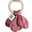 Safari Teething Ring - Dusty Pink - Natural Rubber and Organic Cotton Safari Teething Ring - Dusty Pink - Natural Rubber and Organic Cotton