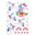 Wall Stickers, Unicorn - 23 Stickers