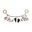 Pram Toy Deer Friends, Powder - Cotton Pram Toy Deer Friends, Powder - Cotton