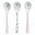 Spoon Happy Dots 3 Pcs Set, Powder Spoon Happy Dots 3 Pcs Set, Powder