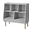 2in1 Storage Rack, Grey - Suitable from Birth