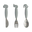 Yummyplus Easy Grip Cutlery Set, Grey - Stainless steel Yummyplus Easy Grip Cutlery Set, Grey - Stainless steel