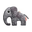 Cuddle Friend Soft Toy Elphee, Grey - 44x40 cm Cuddle Friend Soft Toy Elphee, Grey - 44x40 cm
