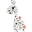 Rattle Raffi, Black Dots Rattle Raffi, Black Dots