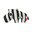 Soft Toy Zebee, Black - 33x19 cm - Cotton Soft Toy Zebee, Black - 33x19 cm - Cotton
