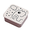 Lunch Box Elphee, Powder - 15,5x14x7 cm