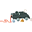 Pull Along Sorting Box Croco, Green