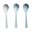 Spoon Happy Dots 3 Pcs Set, Blue/Gold
