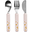 Cutlery Set, Powder/Gold - Stainless steel Cutlery Set, Powder/Gold - Stainless steel